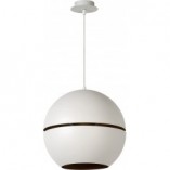 Lampa wisząca kula Binari 35cm biała Lucide | Sklep z lampami