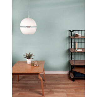 Lampa wisząca kula Binari 35cm biała Lucide | Sklep z lampami