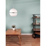 Lampa wisząca kula Binari 35cm biała Lucide | Sklep z lampami