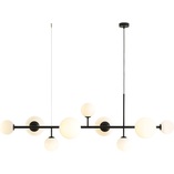 Lampa wisząca Dione IX - Aldex | Szklane kule, E27