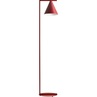Lampy podłogowe do salonu | Lampa podłogowa stożek Form red wine Aldex