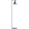 Lampy podłogowe do salonu | Lampa podłogowa stożek Form dusty blue Aldex