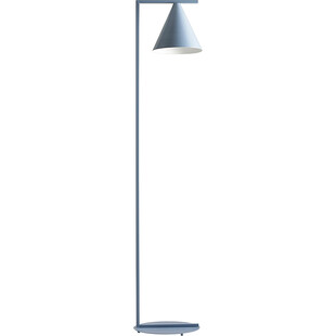 Lampa podłogowa stożek Form dusty blue Aldex