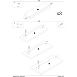 Biurko loft Signal B-005 120cm - Dąb Wotan / Antracyt | Biurka