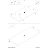 Biurko loft Signal B-005 120cm - Dąb Wotan / Antracyt | Biurka