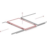Stół rozkładany Westin Signal | Nowoczesny design, biały marmur