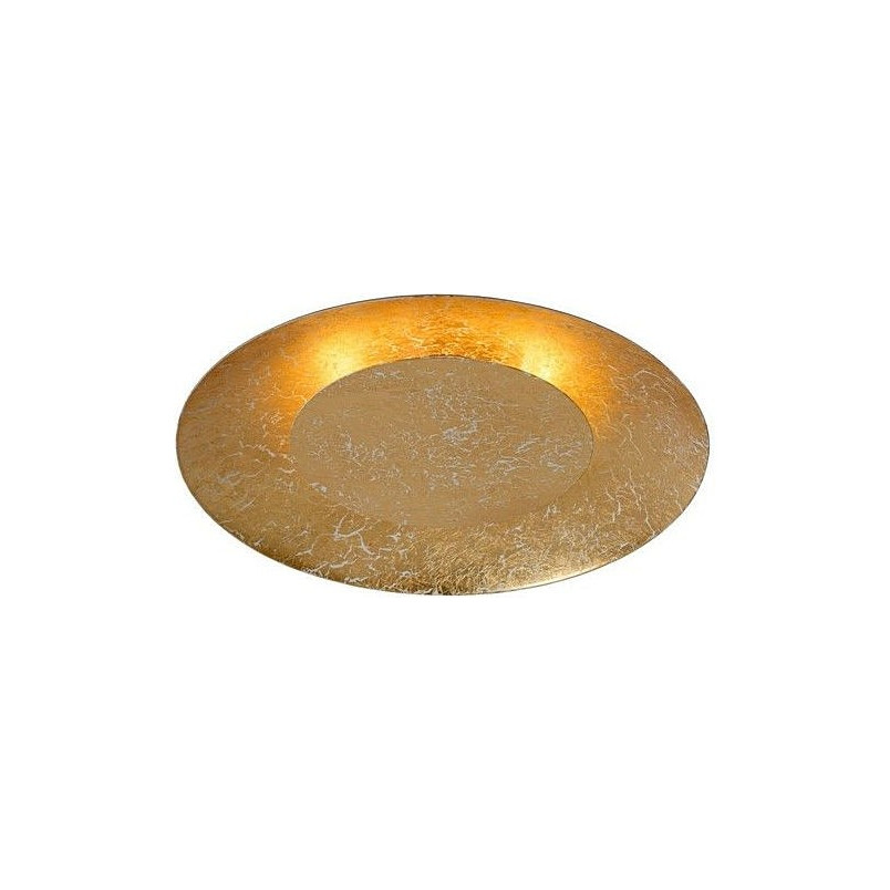 Plafon mosiężny LED Foskal Lucide | Oświetlenie glamour