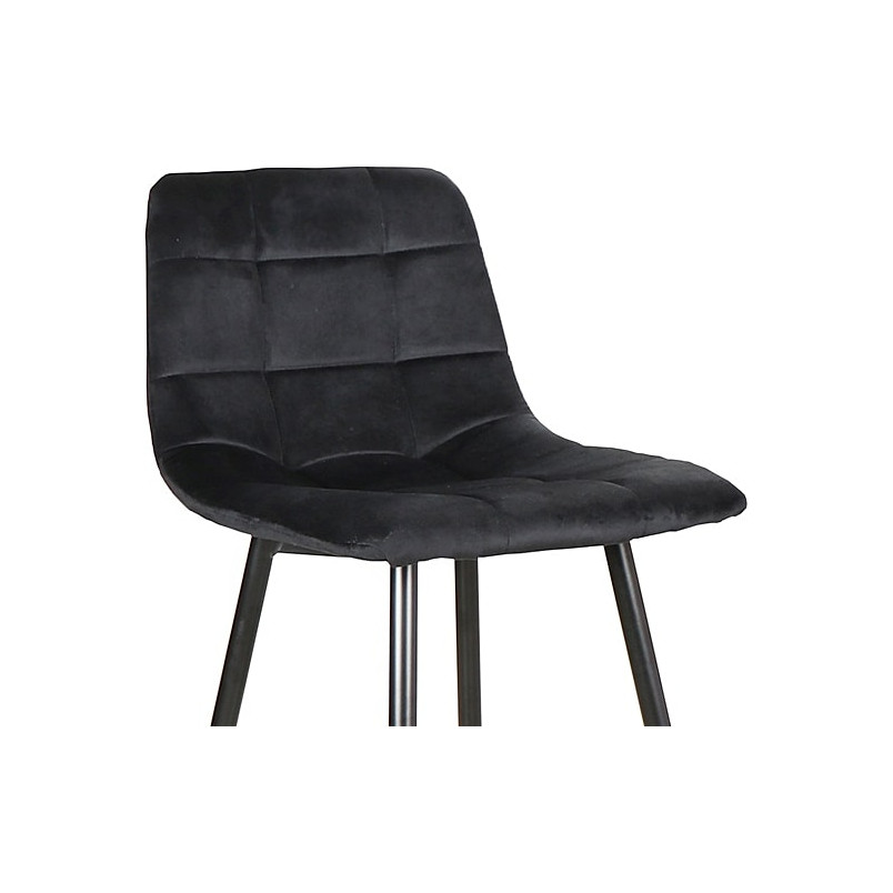 Hoker welurowy Mila Velvet czarny Signal - Komfort i styl