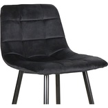 Hoker welurowy Mila Velvet czarny Signal - Komfort i styl