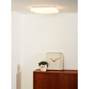 Plafon sufitowy kwadratowy Otis 33 Led Opal marki Lucide