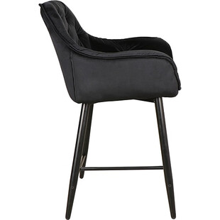 Krzesło barowe welurowe Signal Cherry Velvet - Elegancki design