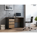 Biurko loft Signal B-005 120cm - Dąb Wotan / Antracyt | Biurka