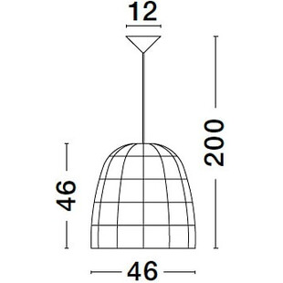 Lampa Wisząca Rattanowa Boho Saparua II 46cm - Decolab24