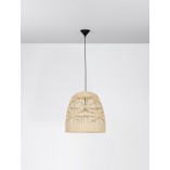 Lampa Wisząca Rattanowa Boho Saparua II 46cm - Decolab24