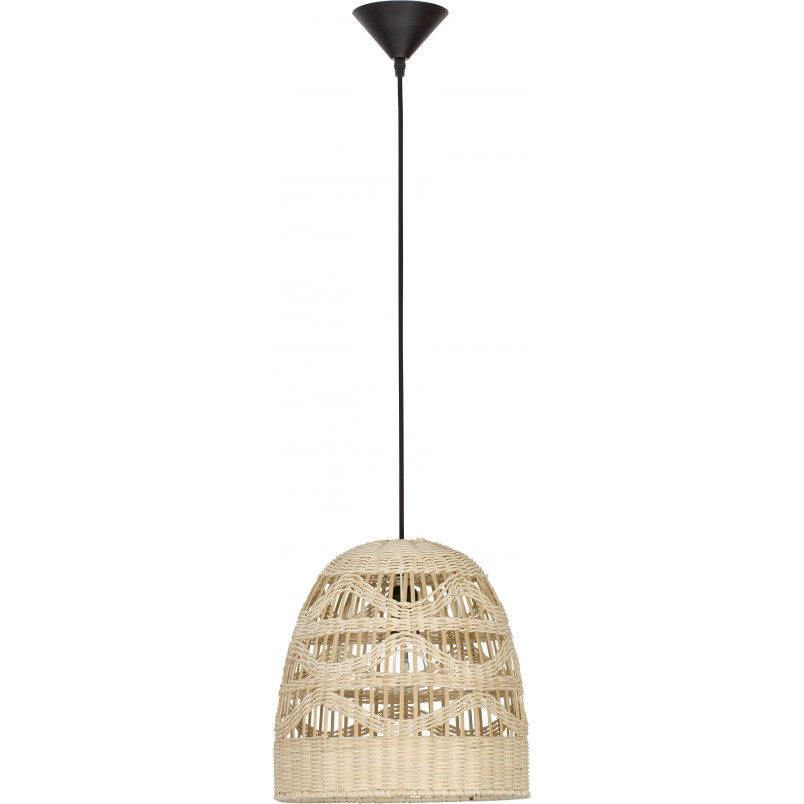 Lampa wisząca rattanowa boho Saparua II 30cm | Decolab24