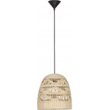 Lampa wisząca rattanowa boho Saparua II 30cm | Decolab24