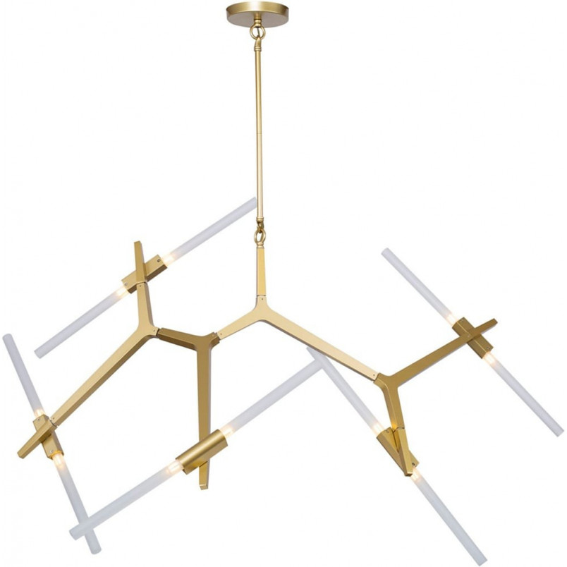 Lampa Sticks Złota | Designerska Lampa Wisząca | Step Design