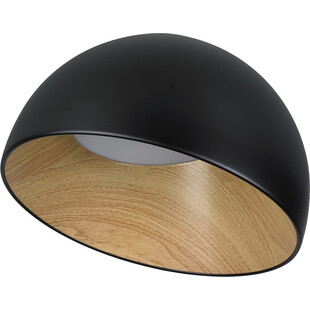 Plafon skandynawski Padella II 35cm czarny Step Into Design