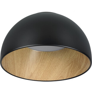 Plafon skandynawski Padella 35cm czarny Step Into Design
