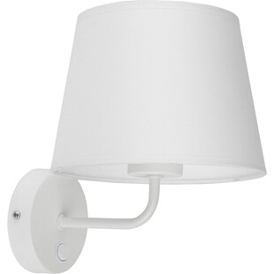 Kinkiet z abażurem Maja Biały marki TK Lighting