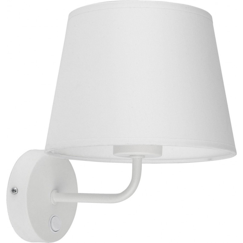 Kinkiet z abażurem Maja biały | TK Lighting - Oświetlenie