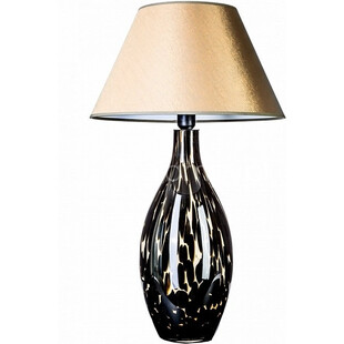 Lampa stołowa Kenya | Szklana, Złota | 4Concepts