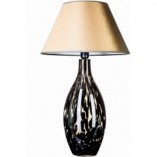 Lampa stołowa Kenya | Szklana, Złota | 4Concepts