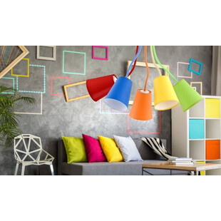 Lampa dziecięca Wire Colour V | TK Lighting - Kolorowa i stylowa