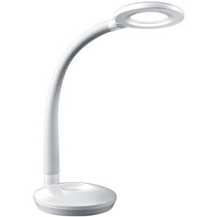 Lampa młodzieżowa biurkowa Cobra biała Reality