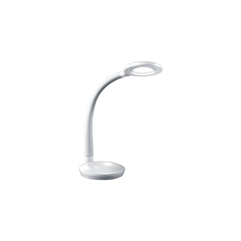 Lampa biurkowa Cobra biała Reality | Nowoczesne oświetlenie