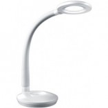 Lampa biurkowa Cobra biała Reality | Nowoczesne oświetlenie