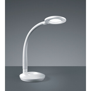 Lampa młodzieżowa biurkowa Cobra biała Reality