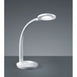 Lampa biurkowa Cobra biała Reality | Nowoczesne oświetlenie
