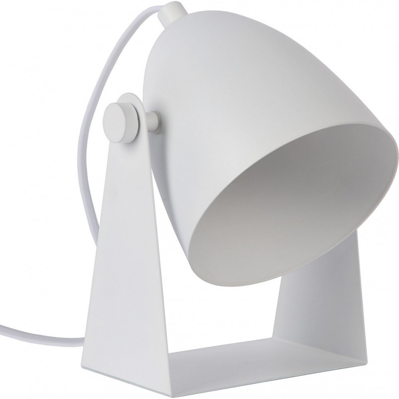 Lampa stołowa Chago biała | Lucide - Nowoczesne oświetlenie