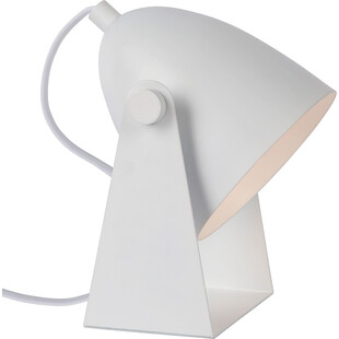 Lampa stołowa Chago biała | Lucide - Nowoczesne oświetlenie
