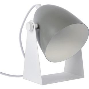 Lampa stołowa Chago szara - Lucide | Nowoczesne oświetlenie