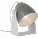 Lampa stołowa Chago szara - Lucide | Nowoczesne oświetlenie