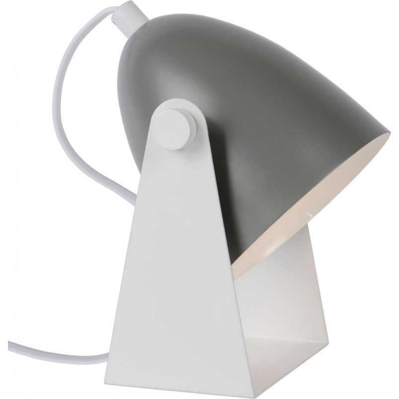 Lampa stołowa Chago szara - Lucide | Nowoczesne oświetlenie