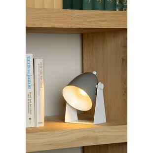 Lampa stołowa Chago szara - Lucide | Nowoczesne oświetlenie