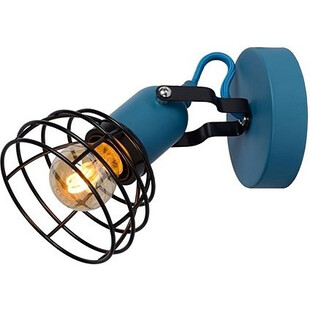 Plafon niebieski Lucide Paulien - nowoczesny design | Sklep z lampami