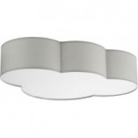 Plafon Chmurka Cloud 62cm Szary TK Lighting - Światło dla Dzieci
