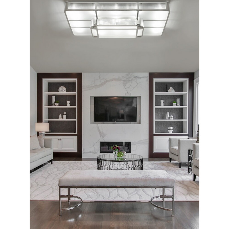 Plafon Hampton Stream 140cm Chrom - Step Into Design | Luksus i Blask