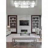 Plafon Hampton Stream 140cm Chrom - Step Into Design | Luksus i Blask