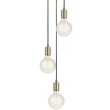 Lampa sufitowa Sky Gold One - Złota, Outlet - Tylko 79 PLN!