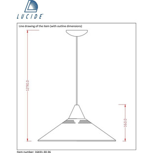 Lampa wisząca Morley biała | Lucide - Nowoczesny design