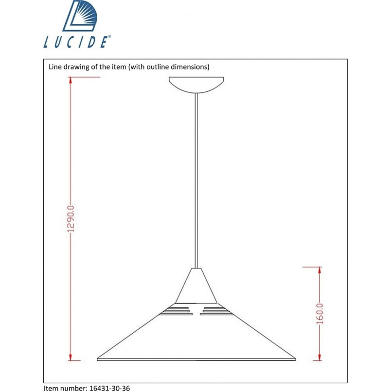 Lampa wisząca Morley biała | Lucide - Nowoczesny design