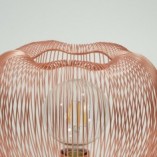 Lampa stołowa miedziana Lucide Wirio M - Nowoczesny Design