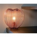 Lampa stołowa miedziana Lucide Wirio M - Nowoczesny Design