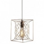 Lampa wisząca miedziana Kago - Brilliant | Nowoczesne oświetlenie