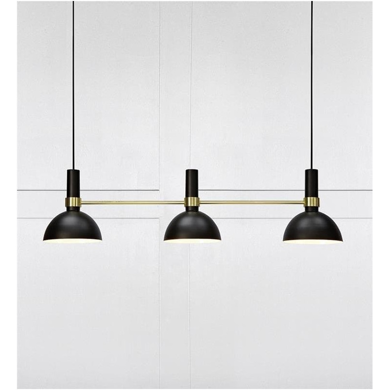 Lampa sufitowa Larry Gold czarna | Markslojd - Kup teraz!